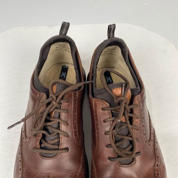Johnston & Murphy XC4 Lancer Wingtip Shoe Size 9 M Brown Casual Waterproof - Picture 6 of 14